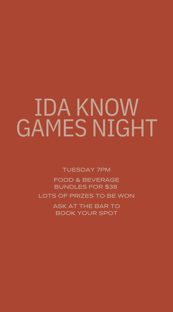A community event at Ida
