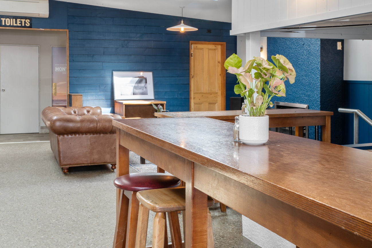 Inside Ida's dining room